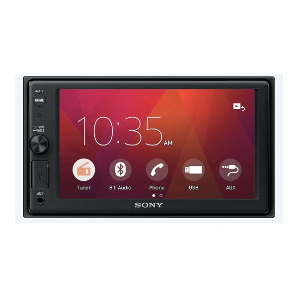 Sony XAV AX1000 6.2in Colour Touchscreen with Carplay, Bluetooth, USB