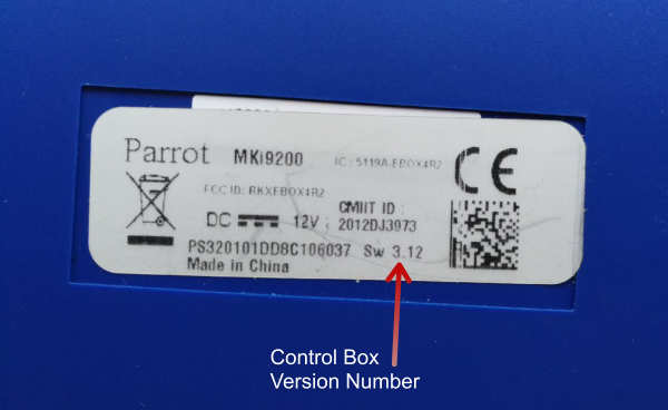 MKi control box label