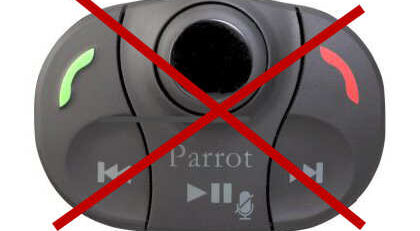 Parrot remote not pair