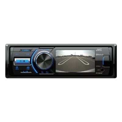 JVC KD X560BT - Single DIN Stereo with 3in LCD, Bluetooth, USB and ...