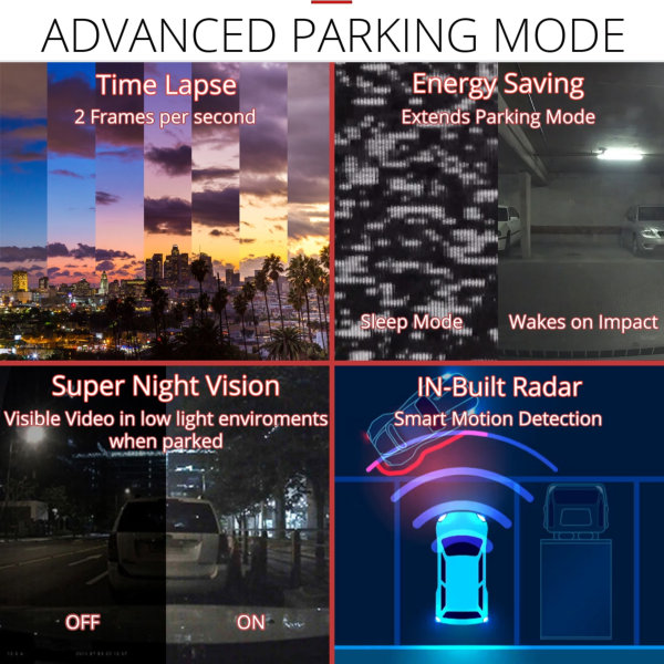 U3000 Pro parking mode