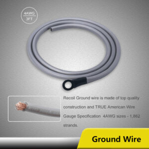 Recoil 4AWG ground cable