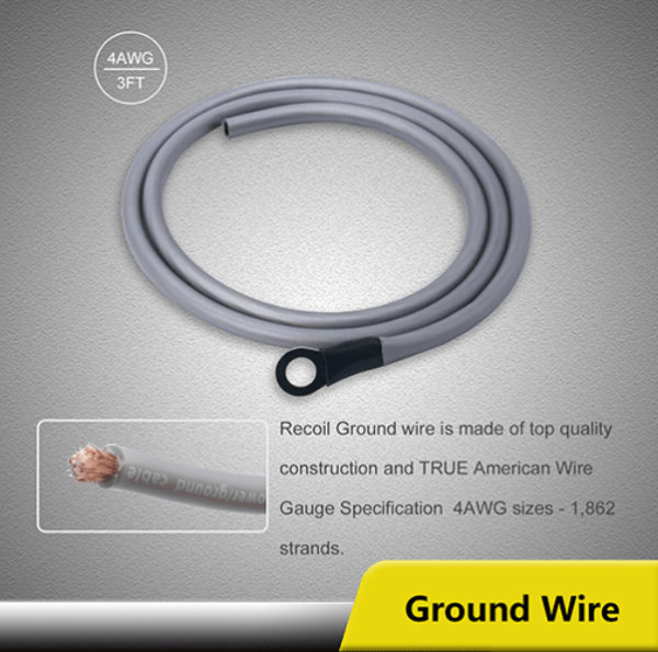 Recoil 4AWG ground cable